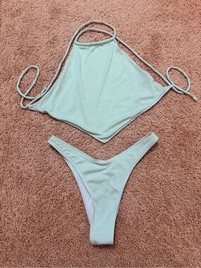 Mint Green Bikini Set, S/M